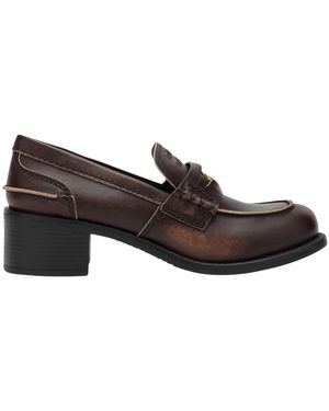 Miu Miu Loafers - Marrón