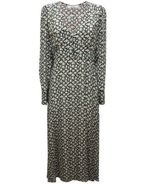 EMMA & GAIA Midi Dresses - Gray