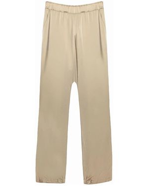 Kangra Wide Trousers - Natural