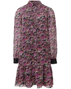 Naf Naf Short Dresses - Purple