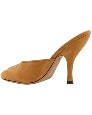Jude Suede Date Mule Sandalen - Braun