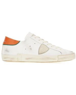 Philippe Model Stylische Sneakers Für Den Alltag - Weiß