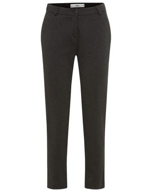 Brax Cropped Trousers - Noir