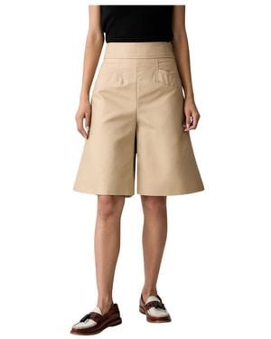 Ganni Casual Shorts - Neutro