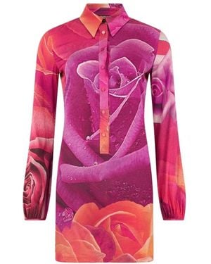 Roberto Cavalli Short Dresses - Roze