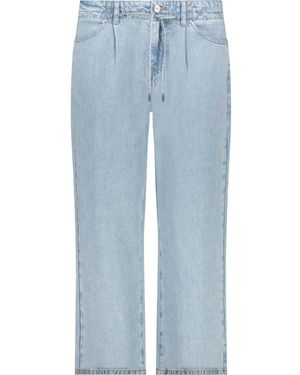Monari Culotte Mit Bindegürtel - Blau