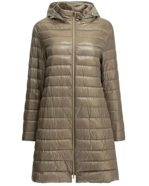 Herno Langer Daunenmantel - Natur