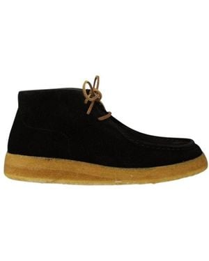 Astorflex Lace-Up Boots - Nero