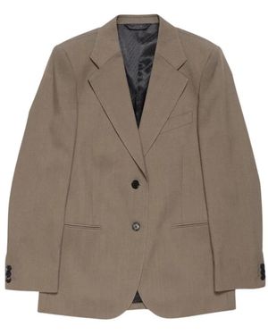 Acne Studios Enkelrijig Colbert - Bruin