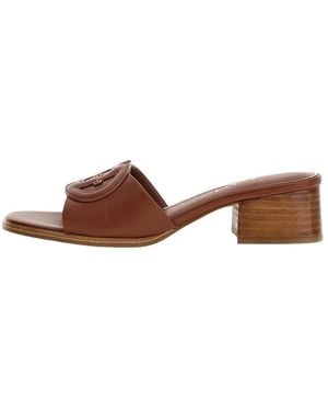 Guess Heeled Mules - Marrón