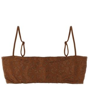 MC2 Saint Barth Athena Bandeau Bikini Top - Bruin