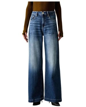 Guess Wide Jeans - Azul