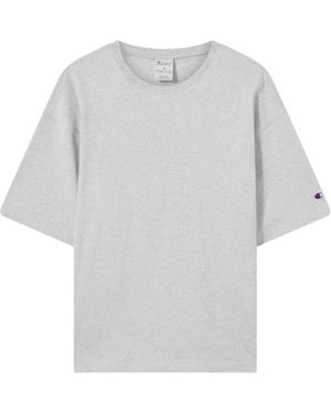 Champion Tops ,Grijs ,Katoen T-Shirt Cotone