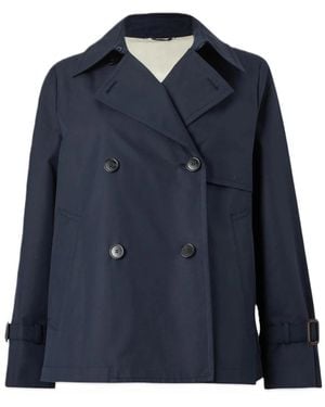 Weekend by Maxmara Trench Coats - Blue