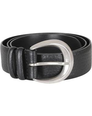 Orciani Cintura Classica Soft - Schwarz