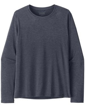 Patagonia Long Sleeve T-Shirts - Blue