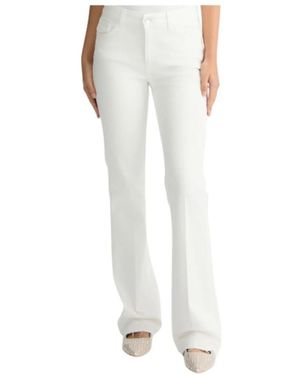Liu Jo Boot-Cut Jeans - Blanco