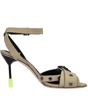 MSGM Schoenen ,Sandalen - Metallic
