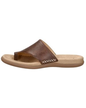 Gabor Schoenen ,Bruin ,Open Tiener Slipper