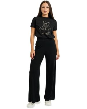 EA7 Wide Trousers - Noir