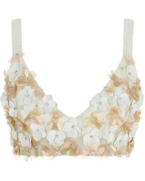 P.A.R.O.S.H. Sleeveless Tops - Neutro