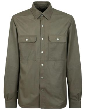 Rick Owens Casual Shirts - Green