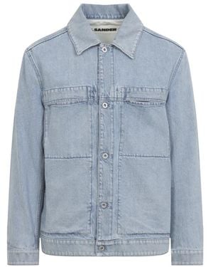 Jil Sander Denim Jackets - Blue