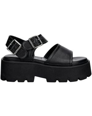 Buffalo Brake Sandale - Schwarz