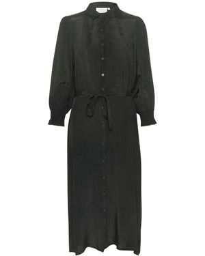 Kaffe Shirt Dresses - Negro