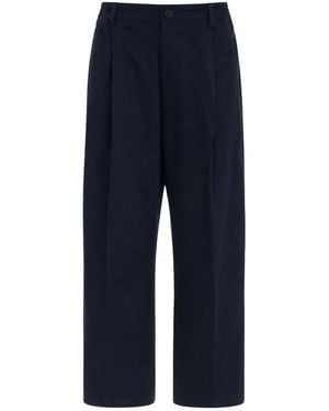 Studio Nicholson Wide Trousers - Blu
