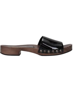 Miu Miu Sliders - Marrón