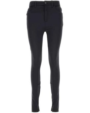 Balenciaga Logo Leggings - Blau