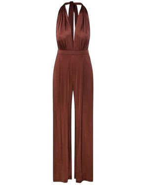 Amazuìn Jumpsuits & Playsuits ,Bruin ,Lennox Jumpsuit - Rood