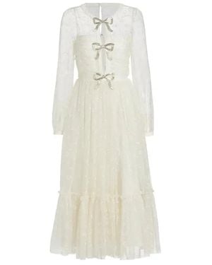 Saloni Maxi Dresses - Neutro