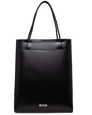 MSGM Tote Bags - Negro