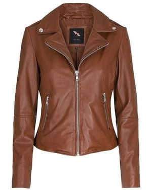 Btfcph Leather Jackets - Brown