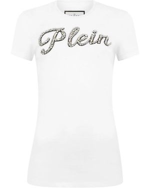 Philipp Plein T-Shirts - Weiß