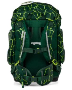 ergobag Kleurrijke Volwassen Rugzak Set - Groen