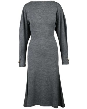 Philosophy Di Lorenzo Serafini Midi Dresses - Grey