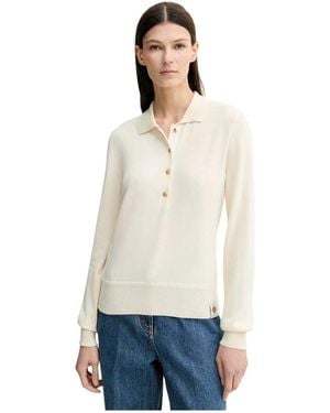 Bally V-Neck Gebreid - Wit