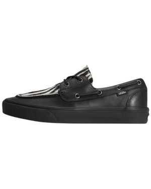 Vans Schoenen ,Zwart ,Leer 2-Eyelet Boat Shoe