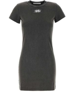 T By Alexander Wang Shirt Dresses - Negro
