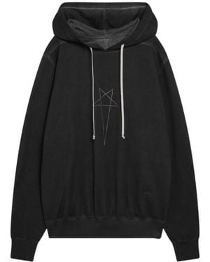 Rick Owens Hoodies - Negro