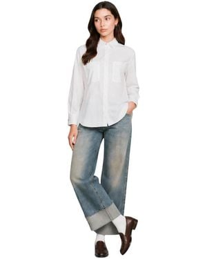 Kocca Overhemden ,Wit ,Katoen Jutte Shirt