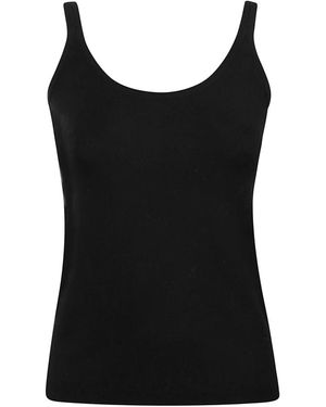 Max Mara Salvo Ärmelloses Oberteil - Schwarz