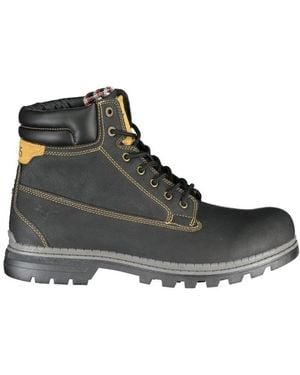 Carrera Lace-Up Boots - Nero