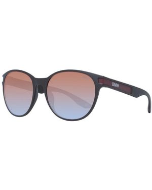 BMW Occhiali da sole uomo marrone tondi specchiati