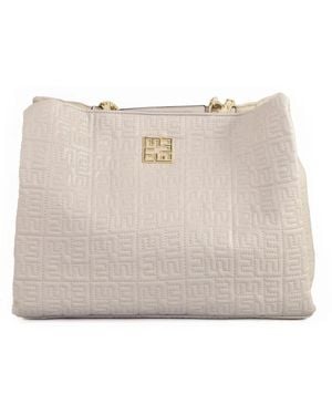 Ermanno Scervino Tote Bags - Natural