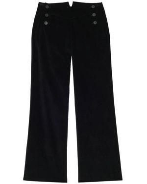 Ines De La Fressange Paris Straight Trousers - Nero