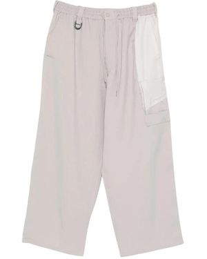 Y-3 Wide Trousers - Grey
